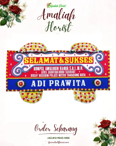 Karangan Bunga Ucapan Selamat di Sudimampir